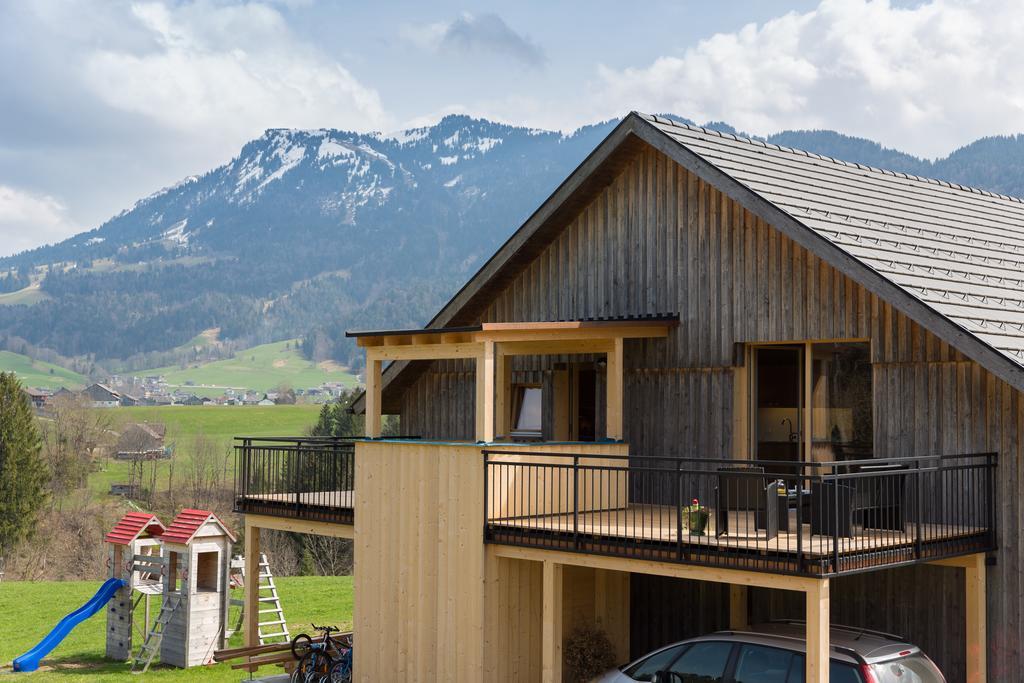 Ferienwohnung Ferienloft Waldblick Schwarzenberg im Bregenzerwald Exterior foto