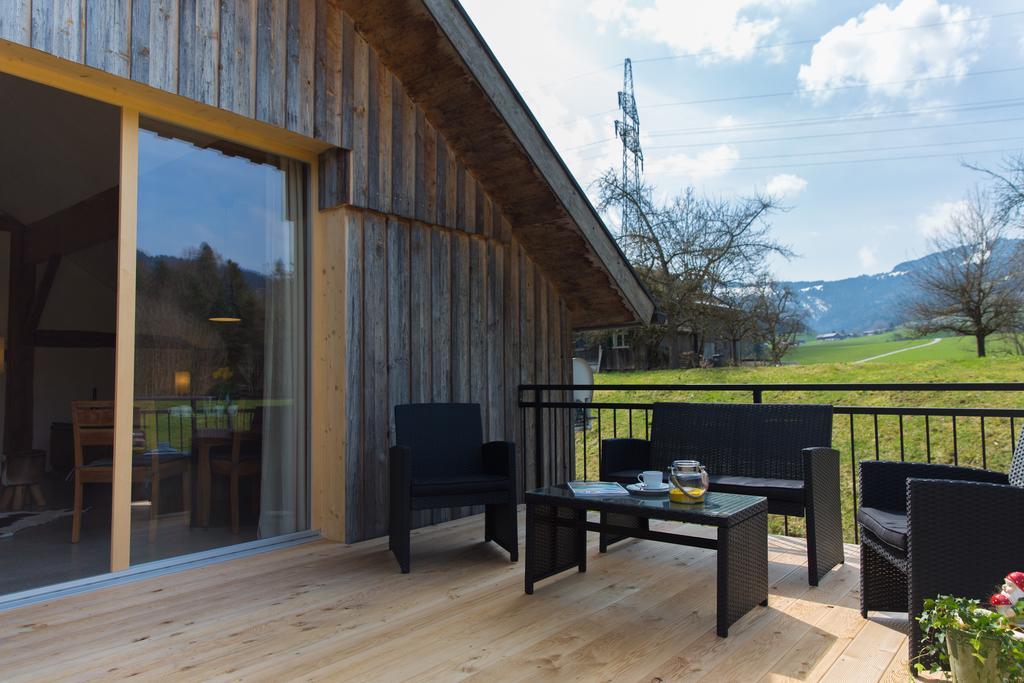 Ferienwohnung Ferienloft Waldblick Schwarzenberg im Bregenzerwald Exterior foto